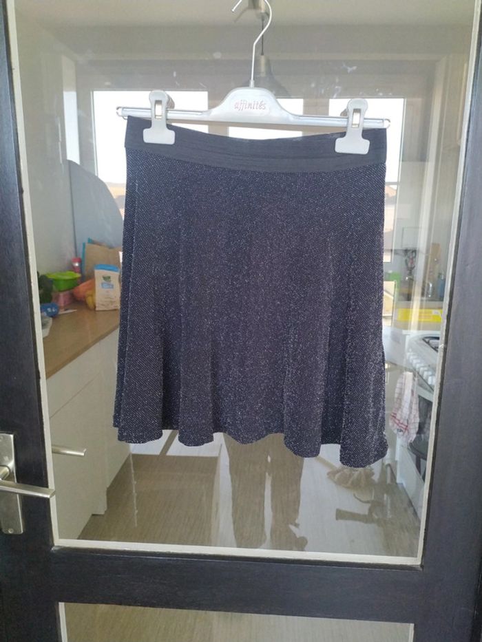 Jupe paillettes Taille S H&M Neuf - photo numéro 3