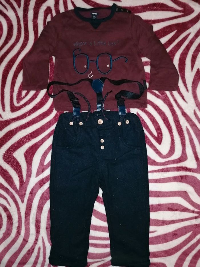 Tee-shirt pantalon garçon 18 mois
