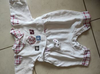 Combinaison barboteuse 6 mois fille