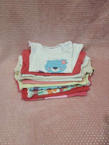 Lot de T-shirt fille 18 mois