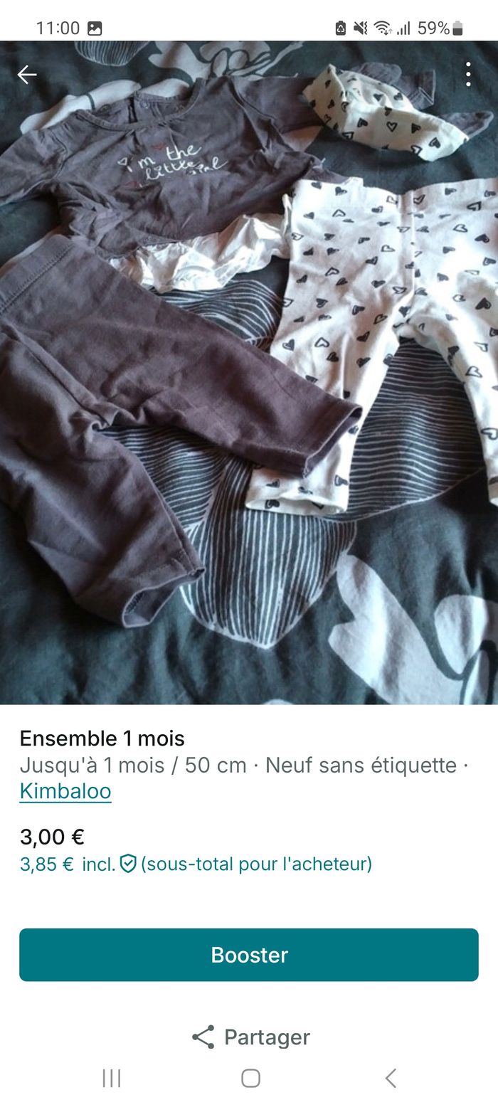 Lot 1 et 3 mois - photo numéro 3