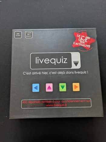 Jeu de société questions  Livequizz TF1games