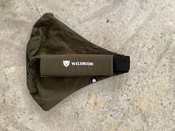 Porte bébé wildride vert kaki