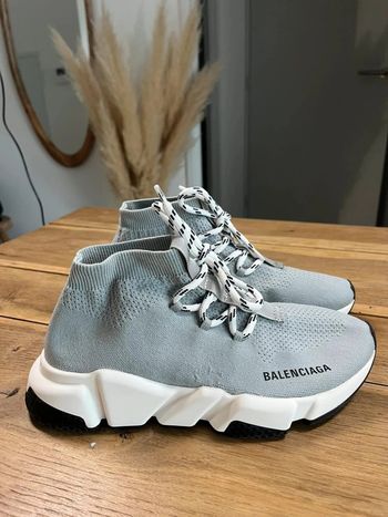 Balenciaga Speed Lace Up Trainer 'Grey'