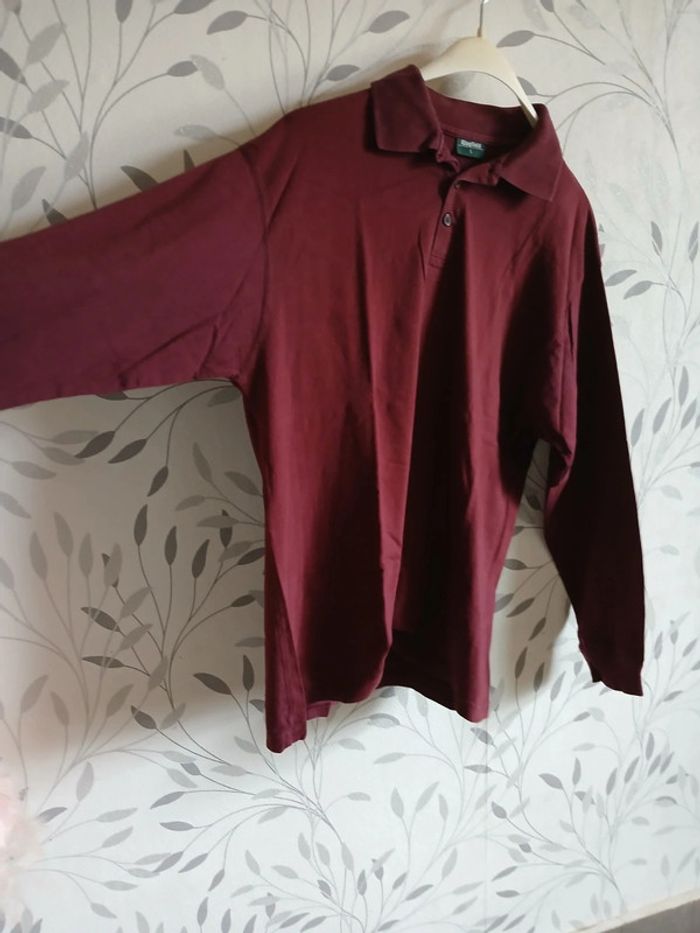🍍 Polo ML homme Kingfield taille L - photo numéro 3