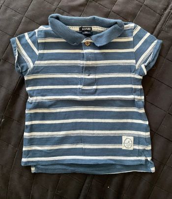 Polo rayé Kiabi 12 mois
