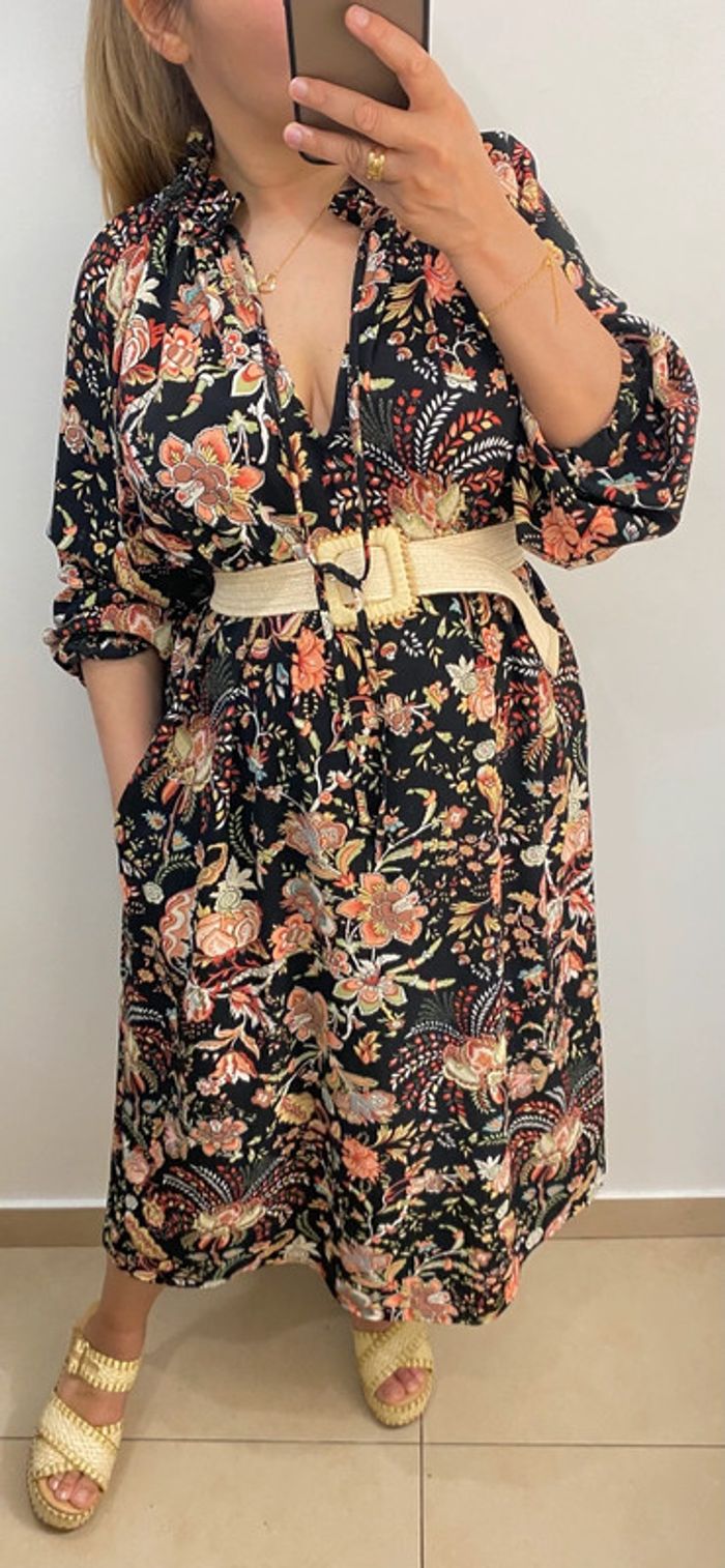 Robe imprimée H&M Taille 38 - photo numéro 7