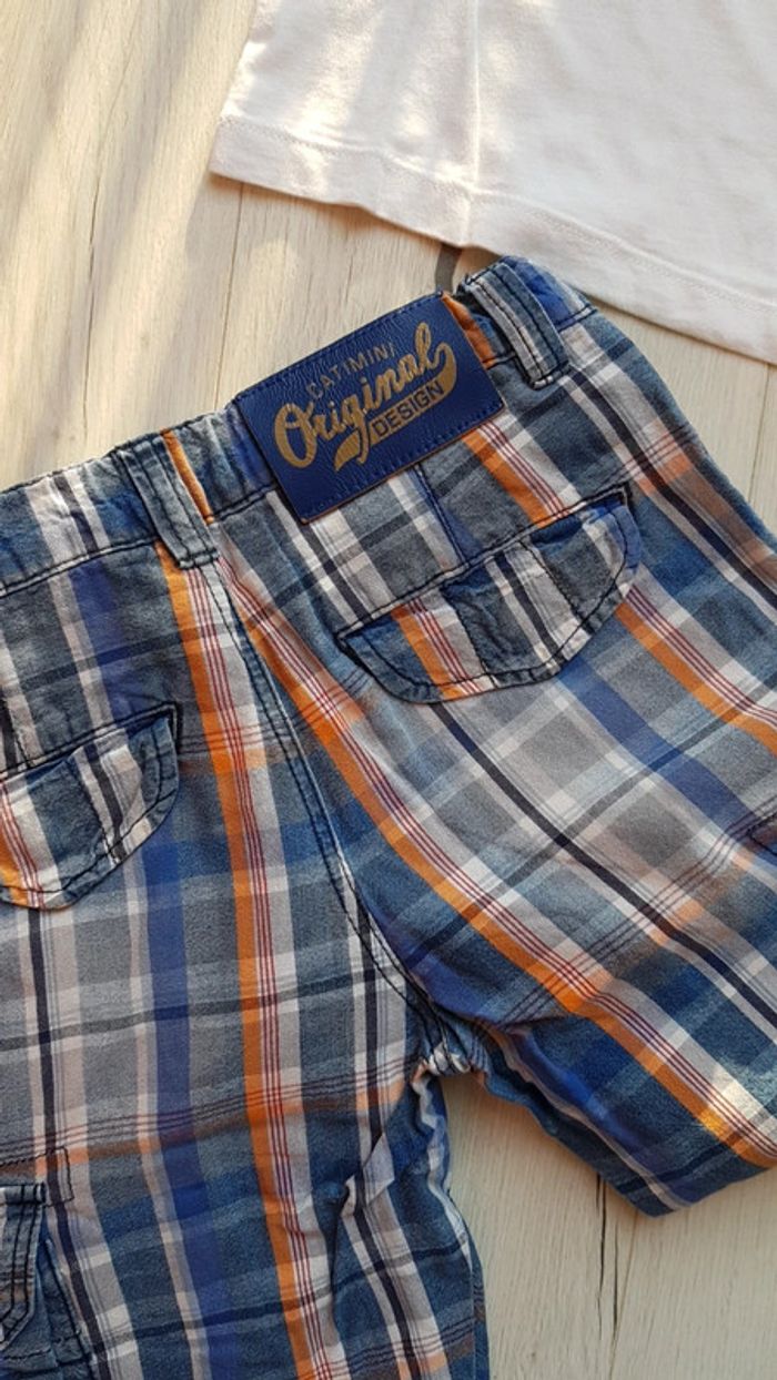 Ensemble 3 pièces estival garçon 8ans catimini ikks - photo numéro 4