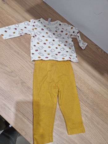 Pyjama 2 pièces 4-6 mois