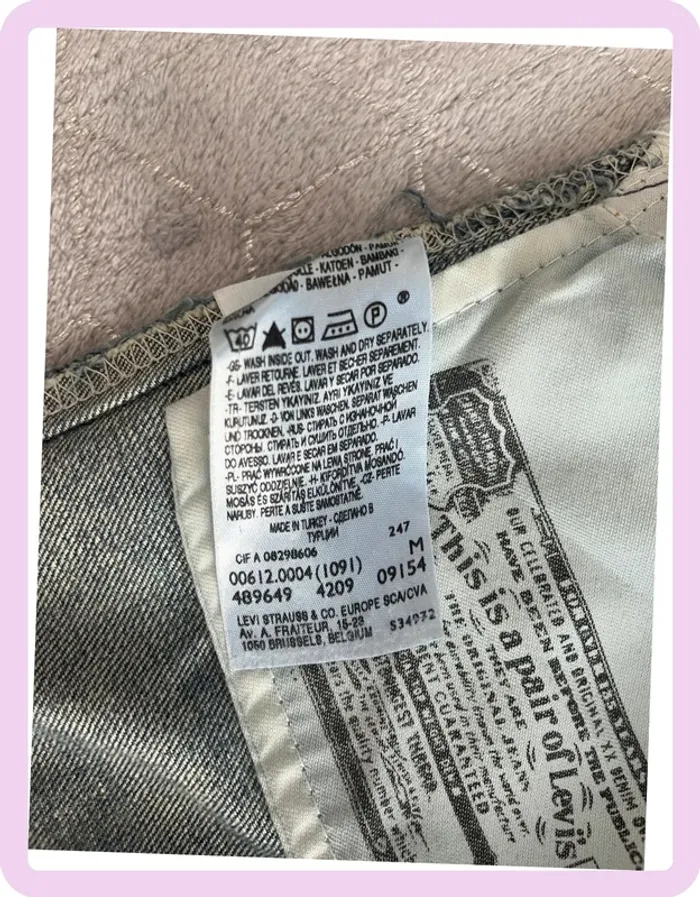 Jupe Courte en Jean – Levi's – Taille M 👖 - photo numéro 6