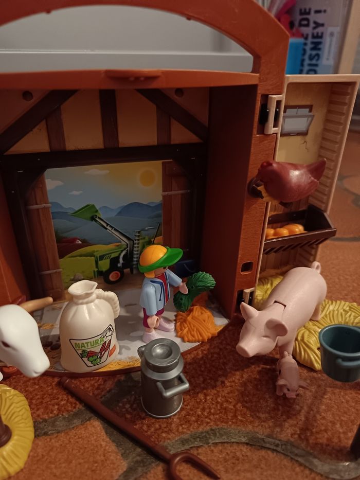 Étable playmobile - photo numéro 2