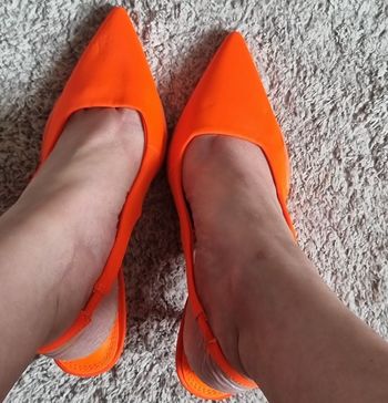 Escarpin orange