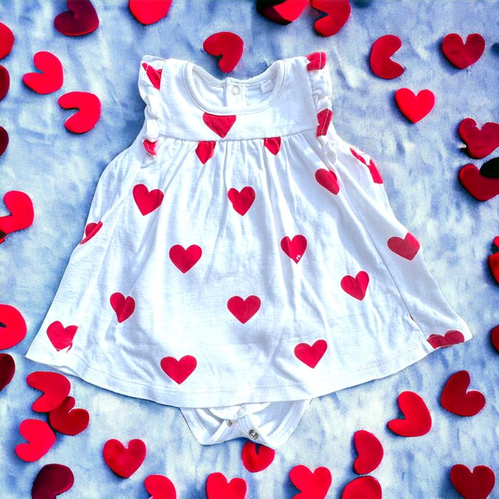 Robe body coeurs Petit Bateau 3 mois NSE (19€) - photo numéro 2