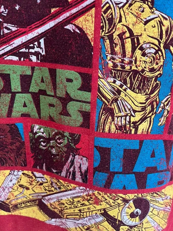 Tee shirt Star Wars 7 ans - photo numéro 3