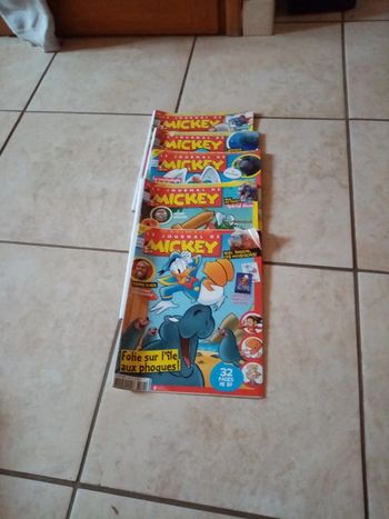 5 magazines Le journal de Mickey