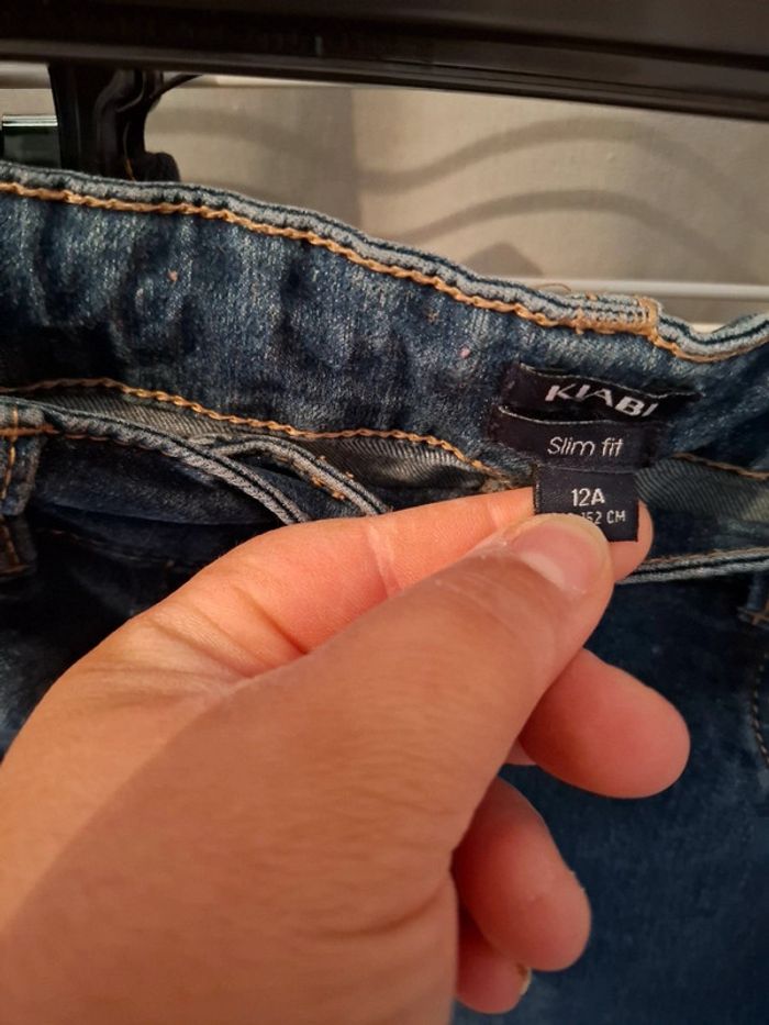 Magnifique lot d un leggings et d un jean fille - photo numéro 5