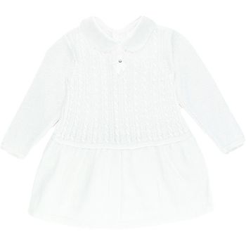 Robe à manches longues 3 mois en coton bio NaturaPura