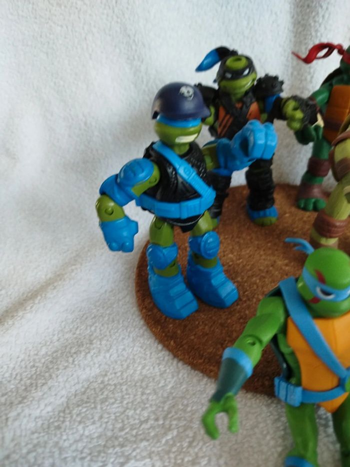 Lot de figurines Tortue Ninja et Splinter 1988 - photo numéro 4