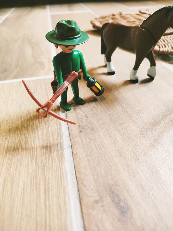 🐴Playmobil lot de figurines Robin des bois, cheval et Magicien - photo numéro 2