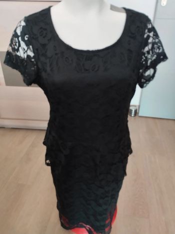 Robe habillée noire femme taille 44 tbe