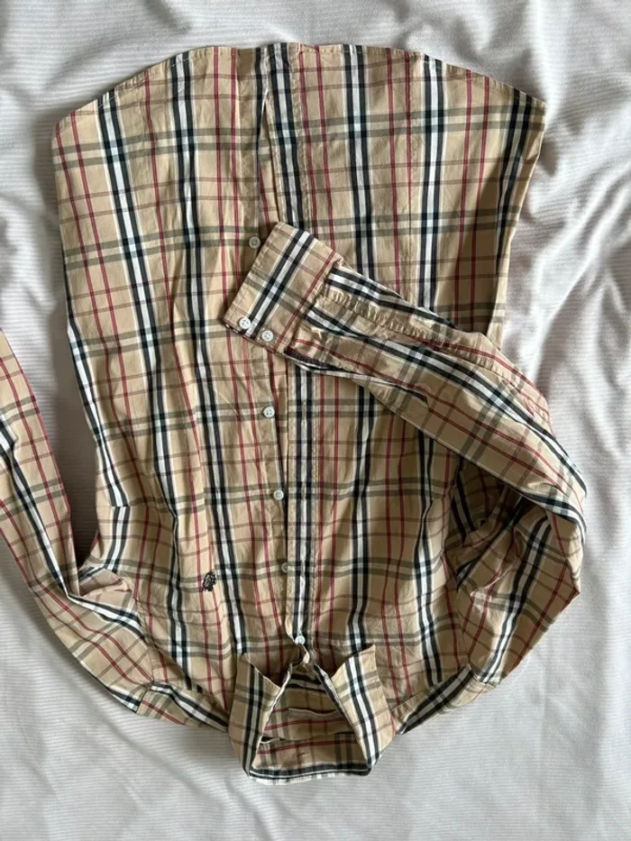 Chemise à carreaux Carlakops - Taille L marron - photo numéro 3