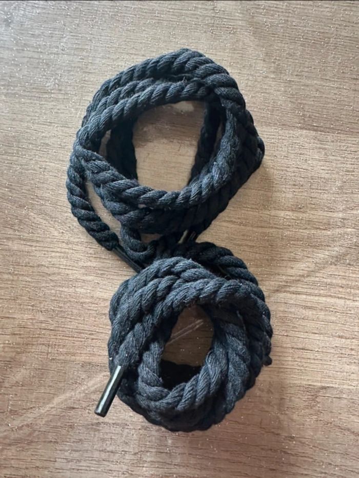 Lacets corde fluffy