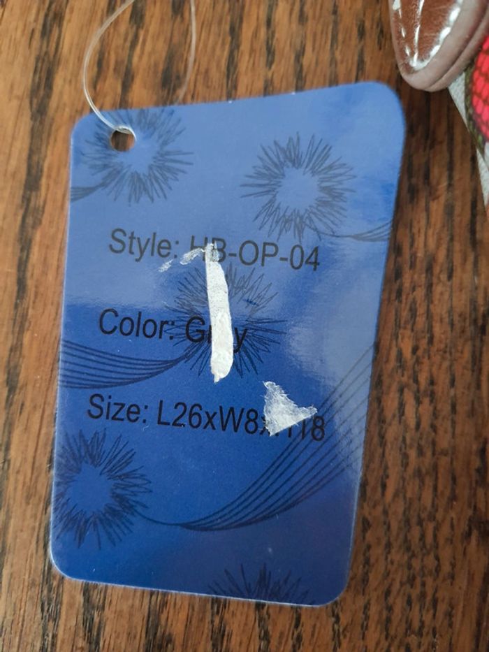 Jolie Sac à main gris/marron Mfhandbags neuf - photo numéro 8