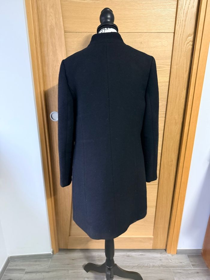 Manteau noir laine - photo numéro 4