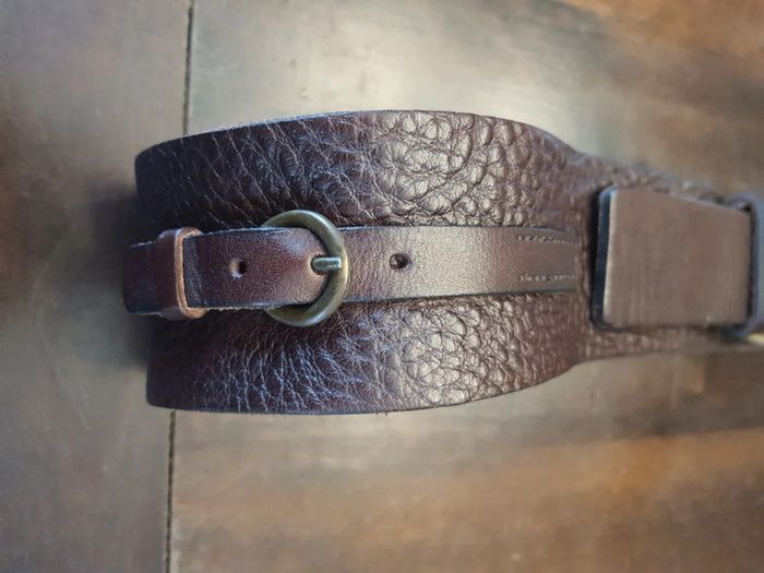 Ceinture en cuir Marron WE 95cm - photo numéro 13