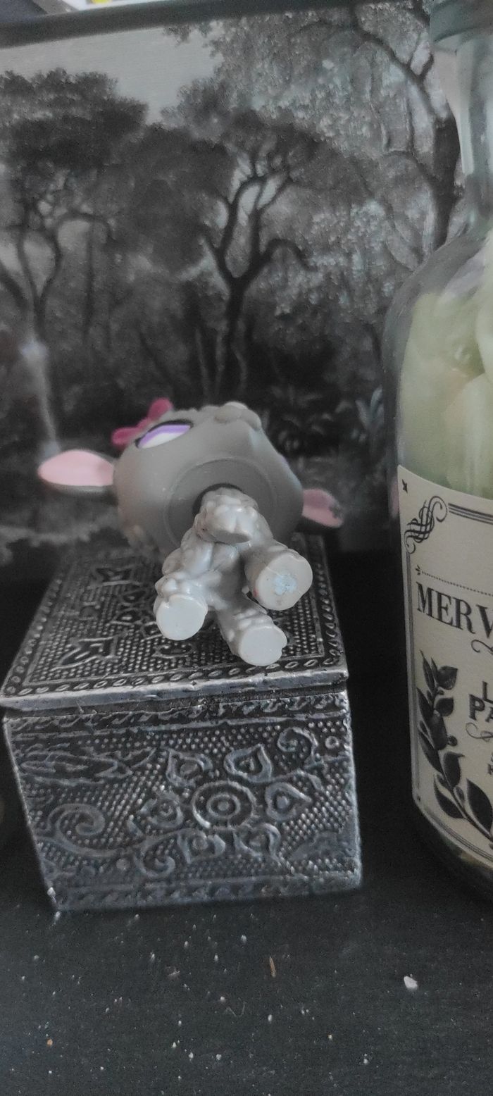 My Littlest Petshop Pet Shop LPS Authentic sheep Lamb 477 Mouton Hasbro - photo numéro 6