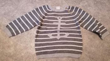 Pull rayé