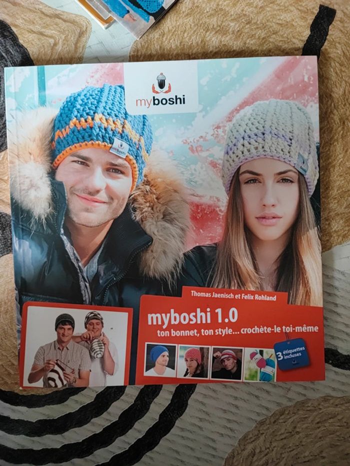 Livre création crochet Myboshi