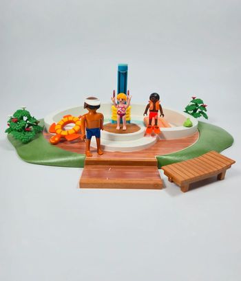 Playmobil Piscine en Famille