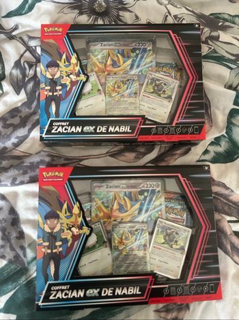 2 coffrets zacian Pokémon (vente en 2 fois possible)