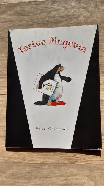 Beau livre grand format Tortue Pingouin
