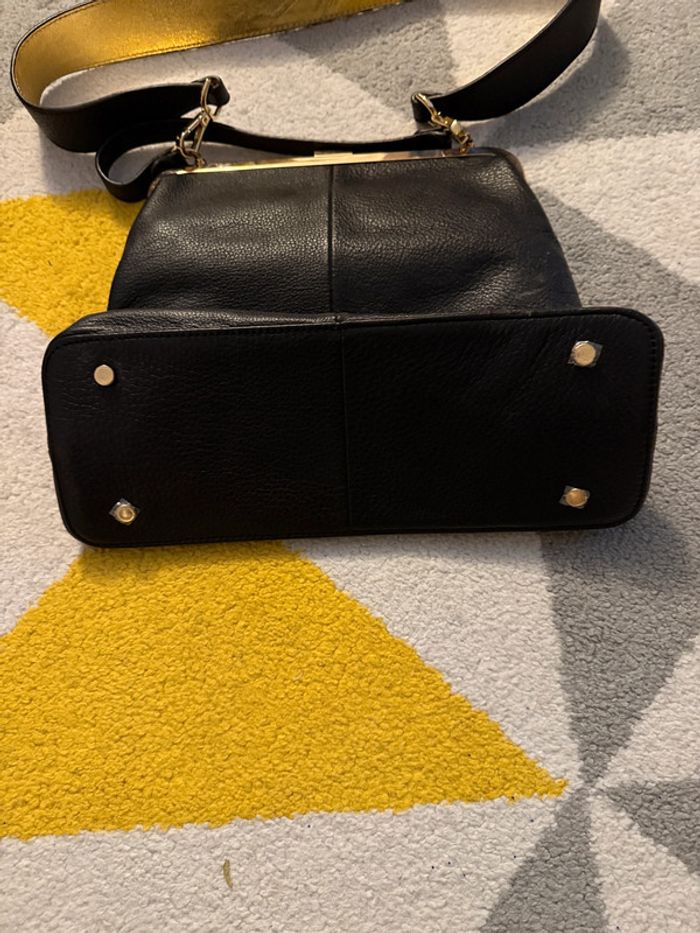 Sac à bandoulière en cuir Neuville - photo numéro 3