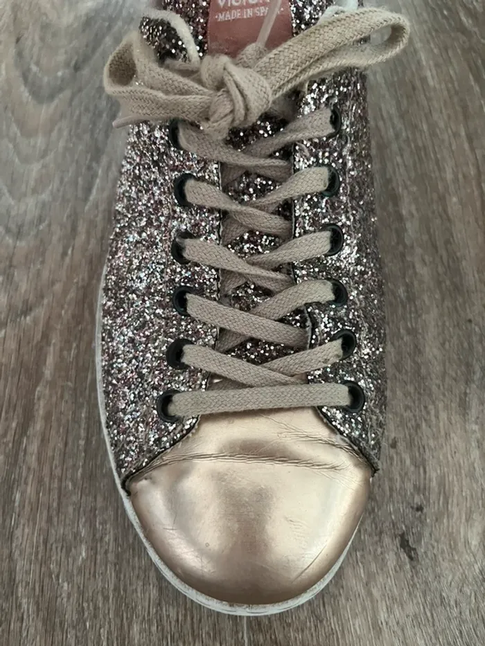basket a paillette rose gold victoria - photo numéro 3