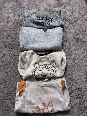 Lot de 4 pulls