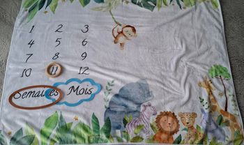 Tapis mois bébé