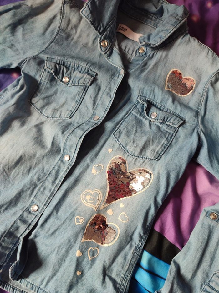 Chemise en jeans - photo numéro 2