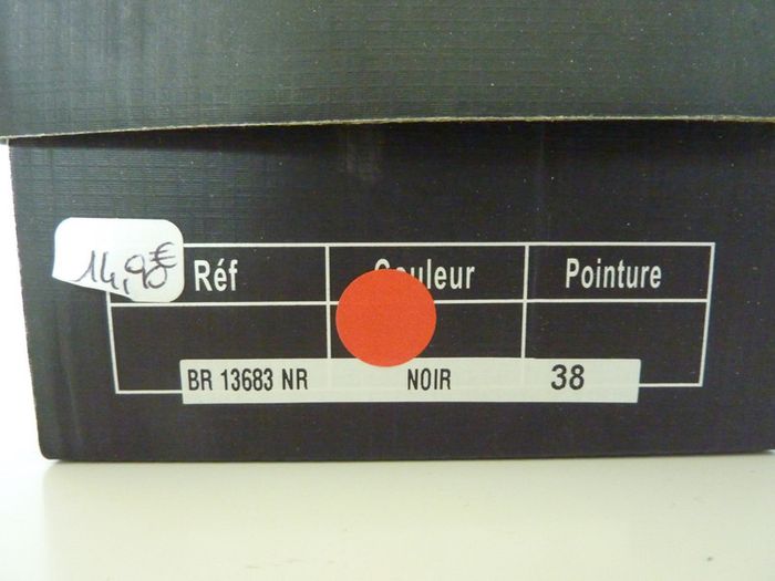 Ballerines noires femme taille 38 neuves - photo numéro 3