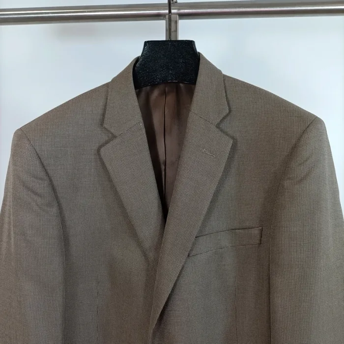Veste de costume beige Optimal en bambou - Taille 52 A491 - photo numéro 2