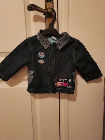 Veste en jean cars