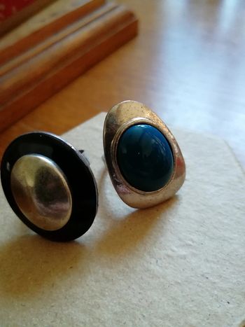 Lot bague fantaisies argenté