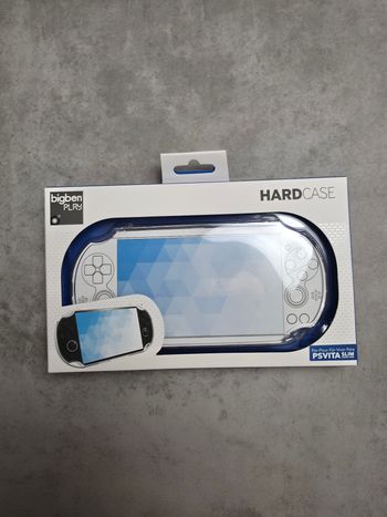 Hard Case PS Vita Slim – Bigben Interactive – Transparent/Bleu