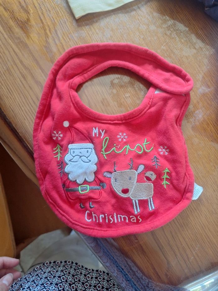 Bavoir noél musicale 1er noél