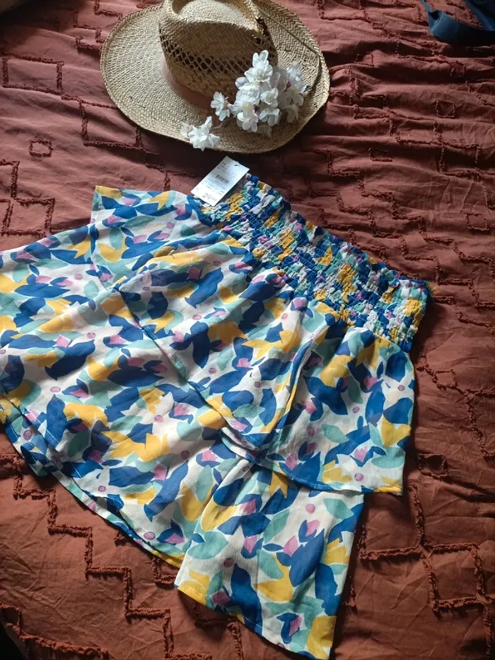 Superbe jupe d'été Camaïeu L