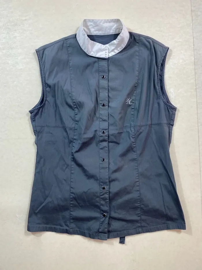 Haut de concours Alexandra Ledermann gris – Taille M – Très bon état