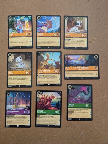 Lot Carte Lorcana Chapitre 3