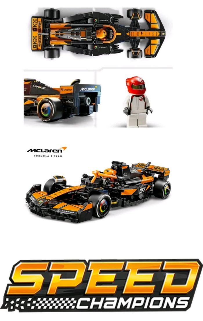 Lego voiture F1 MC laren team MCL38 - photo numéro 2